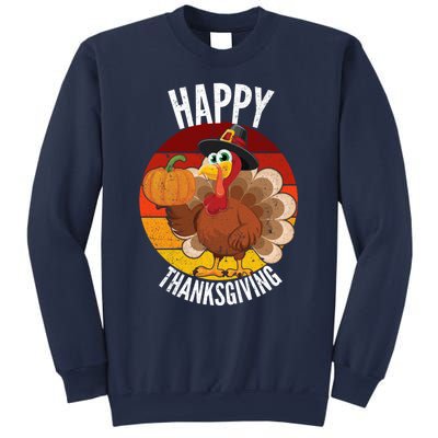 Happy Thanksgiving Sweatshirt Cute Turkey Sweatshirt