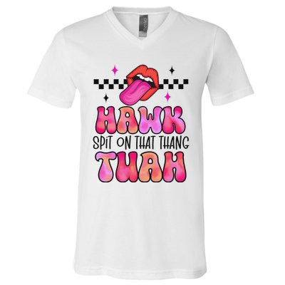 Hawk Tush Spit On That Thing V-Neck T-Shirt