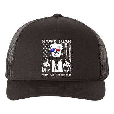 Hawk Tush Spit On That Thang Viral Election Parody Yupoong Adult 5-Panel Trucker Hat