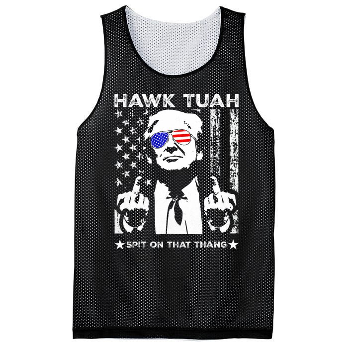 Hawk Tush Spit On That Thang Viral Election Parody Mesh Reversible Basketball Jersey Tank