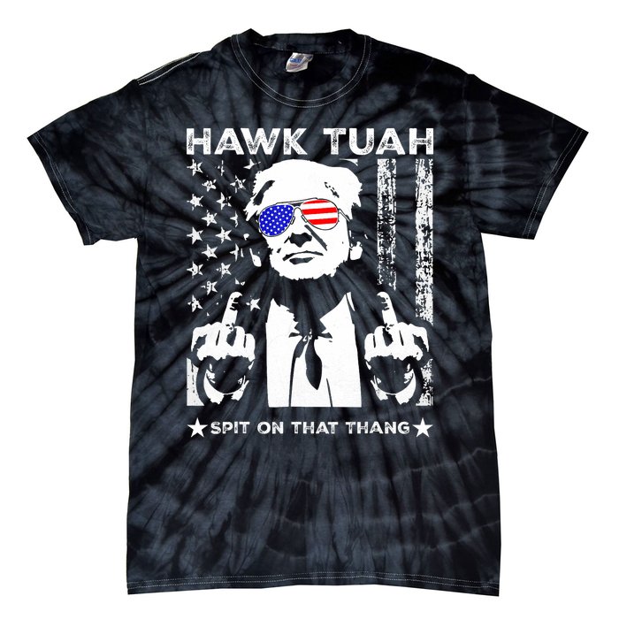 Hawk Tush Spit On That Thang Viral Election Parody Tie-Dye T-Shirt