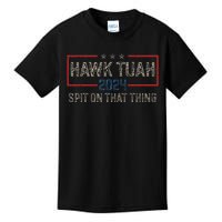 Hawk Tush Spit On That Thing 2024 Parody Election Kids T-Shirt