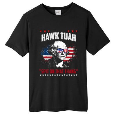 Hawk Tush Spit On That Thing Funny Tall Fusion ChromaSoft Performance T-Shirt