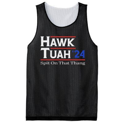 Hawk Tush Spit On That Thang Viral Election Parody Mesh Reversible Basketball Jersey Tank