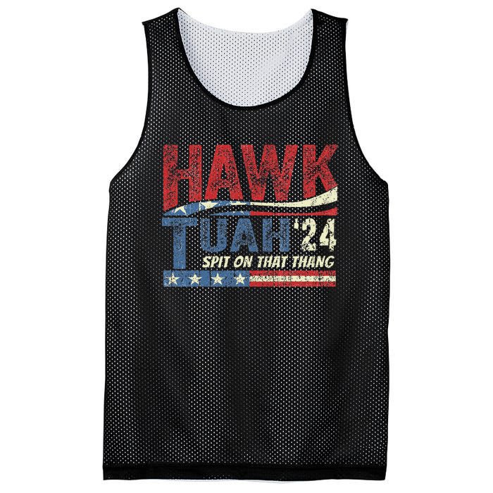 Hawk Tush Spit On That Thang Viral Election Parody Mesh Reversible Basketball Jersey Tank