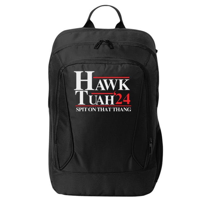 Hawk Tush Spit On That Thang Viral Election Parody City Backpack