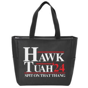 Hawk Tush Spit On That Thang Viral Election Parody Zip Tote Bag