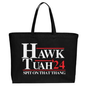 Hawk Tush Spit On That Thang Viral Election Parody Cotton Canvas Jumbo Tote