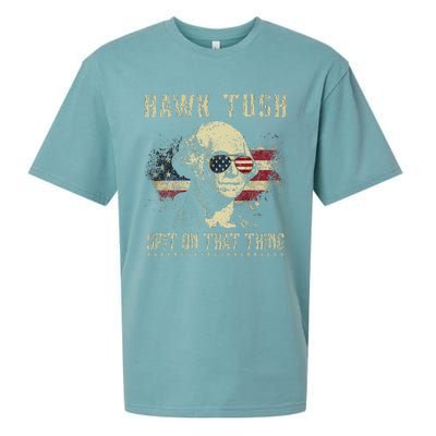 Hawk Tush Spit On That Thing 2024 Parody Sueded Cloud Jersey T-Shirt