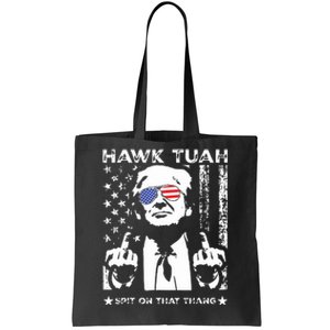 Hawk Tush Spit On That Thang Viral Election Parody Tote Bag