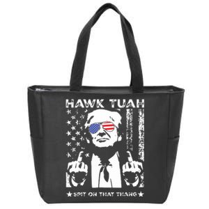 Hawk Tush Spit On That Thang Viral Election Parody Zip Tote Bag