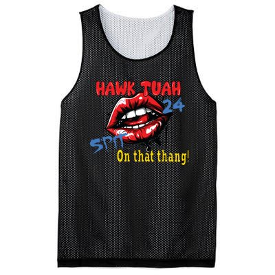 Hawk Tush Spit On That Thing Presidential Candidate Parody Mesh Reversible Basketball Jersey Tank