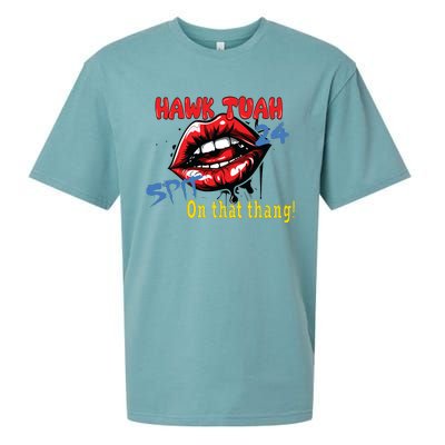 Hawk Tush Spit On That Thing Presidential Candidate Parody Sueded Cloud Jersey T-Shirt