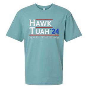 Hawk Tush Spit On That Thang Election Parody Sueded Cloud Jersey T-Shirt