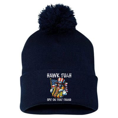 Hawk Tush Spit On That Thang Viral 4th Of July Wiener Pom Pom 12in Knit Beanie