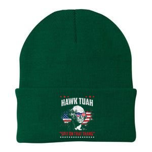 Hawk Tush Spit On That Thing Presidential Candidate Parody Knit Cap Winter Beanie