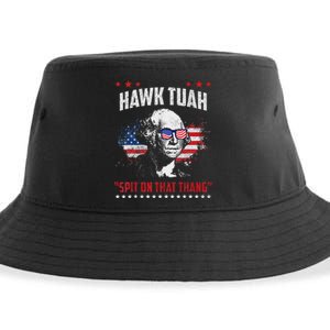 Hawk Tush Spit On That Thing Presidential Candidate Parody Sustainable Bucket Hat