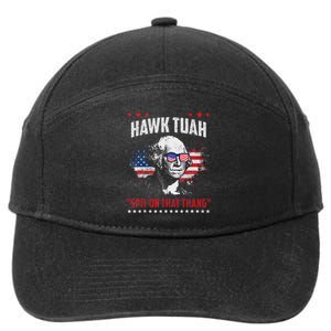 Hawk Tush Spit On That Thing Presidential Candidate Parody 7-Panel Snapback Hat