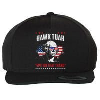 Hawk Tush Spit On That Thing Presidential Candidate Parody Wool Snapback Cap