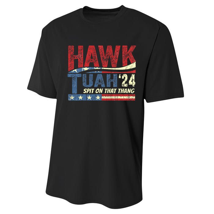 Hawk Tush Spit On That Thing Presidential Candidate Parody Performance Sprint T-Shirt