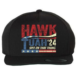 Hawk Tush Spit On That Thing Presidential Candidate Parody Wool Snapback Cap