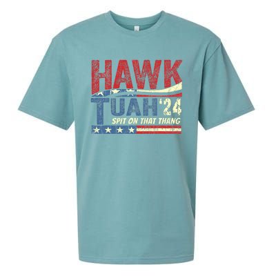 Hawk Tush Spit On That Thing Presidential Candidate Parody Sueded Cloud Jersey T-Shirt