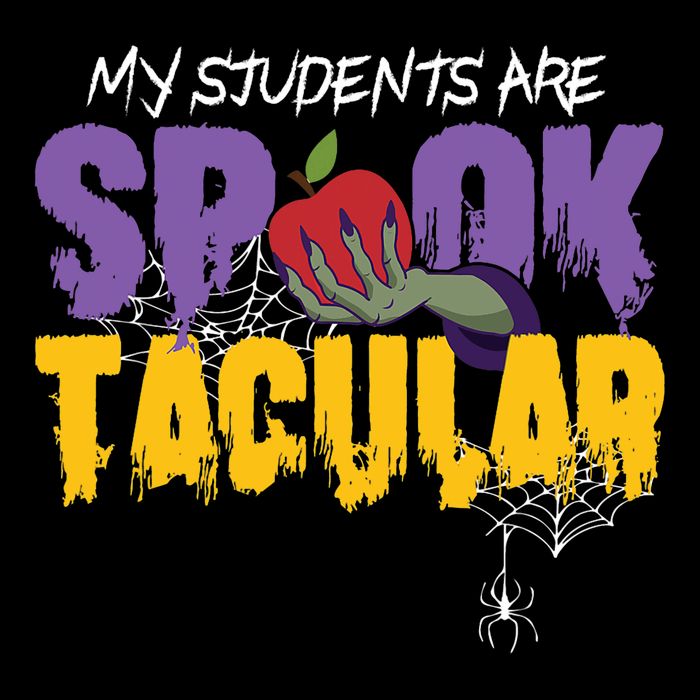 Halloween Teacher Spooktacular Teacher Halloween 16 in Basic Backpack