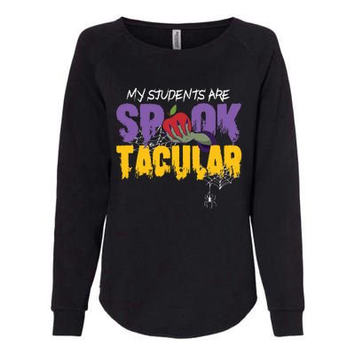 Halloween Teacher Spooktacular Teacher Halloween Womens California Wash Sweatshirt