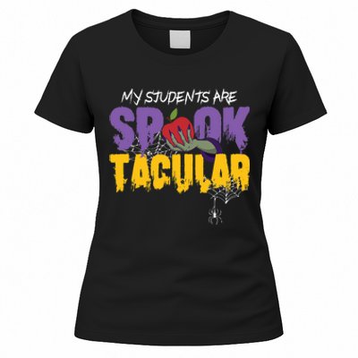 Halloween Teacher Spooktacular Teacher Halloween Women's T-Shirt