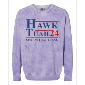 Hawk Tush Spit On That Thing Colorblast Crewneck Sweatshirt