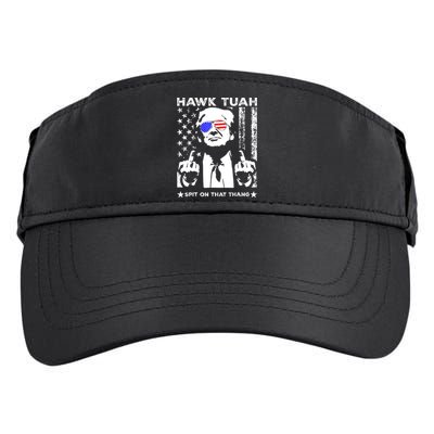 Hawk Tush Spit On That Thang Trump Middle Finger Meme Adult Drive Performance Visor