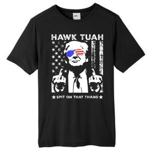 Hawk Tush Spit On That Thang Trump Middle Finger Meme Tall Fusion ChromaSoft Performance T-Shirt