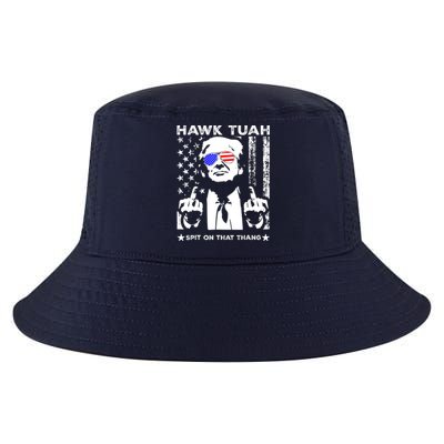 Hawk Tush Spit On That Thang Trump Middle Finger Meme Cool Comfort Performance Bucket Hat