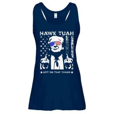 Hawk Tush Spit On That Thang Viral Election Parody Ladies Essential Flowy Tank