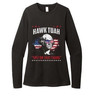 Hawk Tush Spit On That Thing Presidential Candidate Parody Womens CVC Long Sleeve Shirt