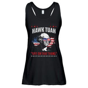 Hawk Tush Spit On That Thing Presidential Candidate Parody Ladies Essential Flowy Tank