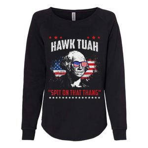 Hawk Tush Spit On That Thing Presidential Candidate Parody Womens California Wash Sweatshirt