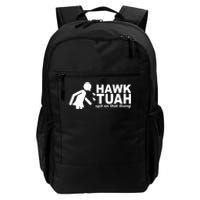 Hawk Tuah Spit On That Thang Funny Interview Meme Daily Commute Backpack