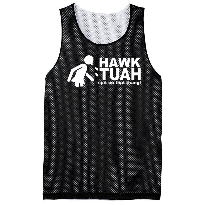 Hawk Tuah Spit On That Thang Funny Interview Meme Mesh Reversible Basketball Jersey Tank