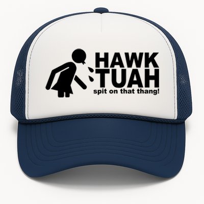 Hawk Tuah Spit On That Thang Funny Interview Meme Trucker Hat