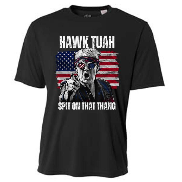 Hawk Tush Spit On That Thing Funny Cooling Performance Crew T-Shirt