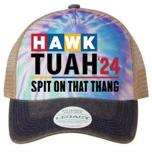 Hawk Tuah Spit On That Thang Trending Legacy Tie Dye Trucker Hat