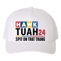 Hawk Tuah Spit On That Thang Trending Yupoong Adult 5-Panel Trucker Hat