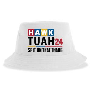 Hawk Tuah Spit On That Thang Trending Sustainable Bucket Hat