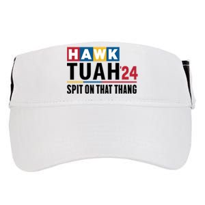 Hawk Tuah Spit On That Thang Trending Adult Drive Performance Visor