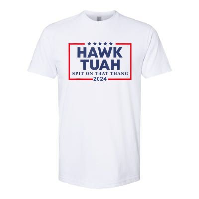 Hawk Tuah 24 Spit On That Softstyle CVC T-Shirt