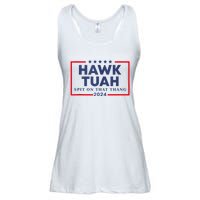 Hawk Tuah 24 Spit On That Ladies Essential Flowy Tank