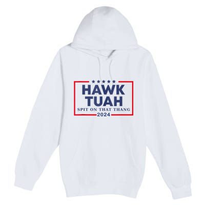 Hawk Tuah 24 Spit On That Premium Pullover Hoodie