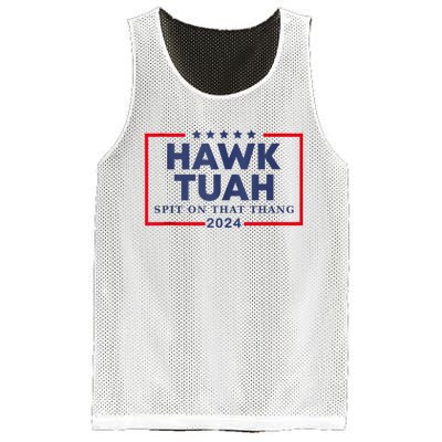 Hawk Tuah 24 Spit On That Mesh Reversible Basketball Jersey Tank