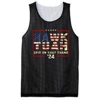 Hawk Tuah Spit On That Thang Trending Mesh Reversible Basketball Jersey Tank